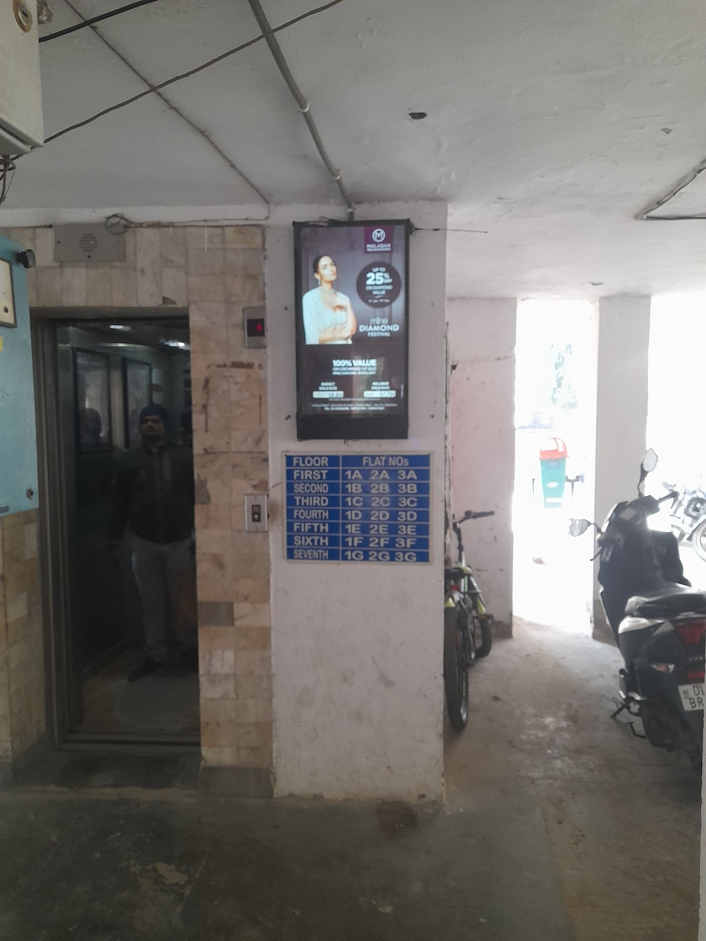 Lift Branding at Shivalika Apartments, Sector 9, New Delhi photo 2