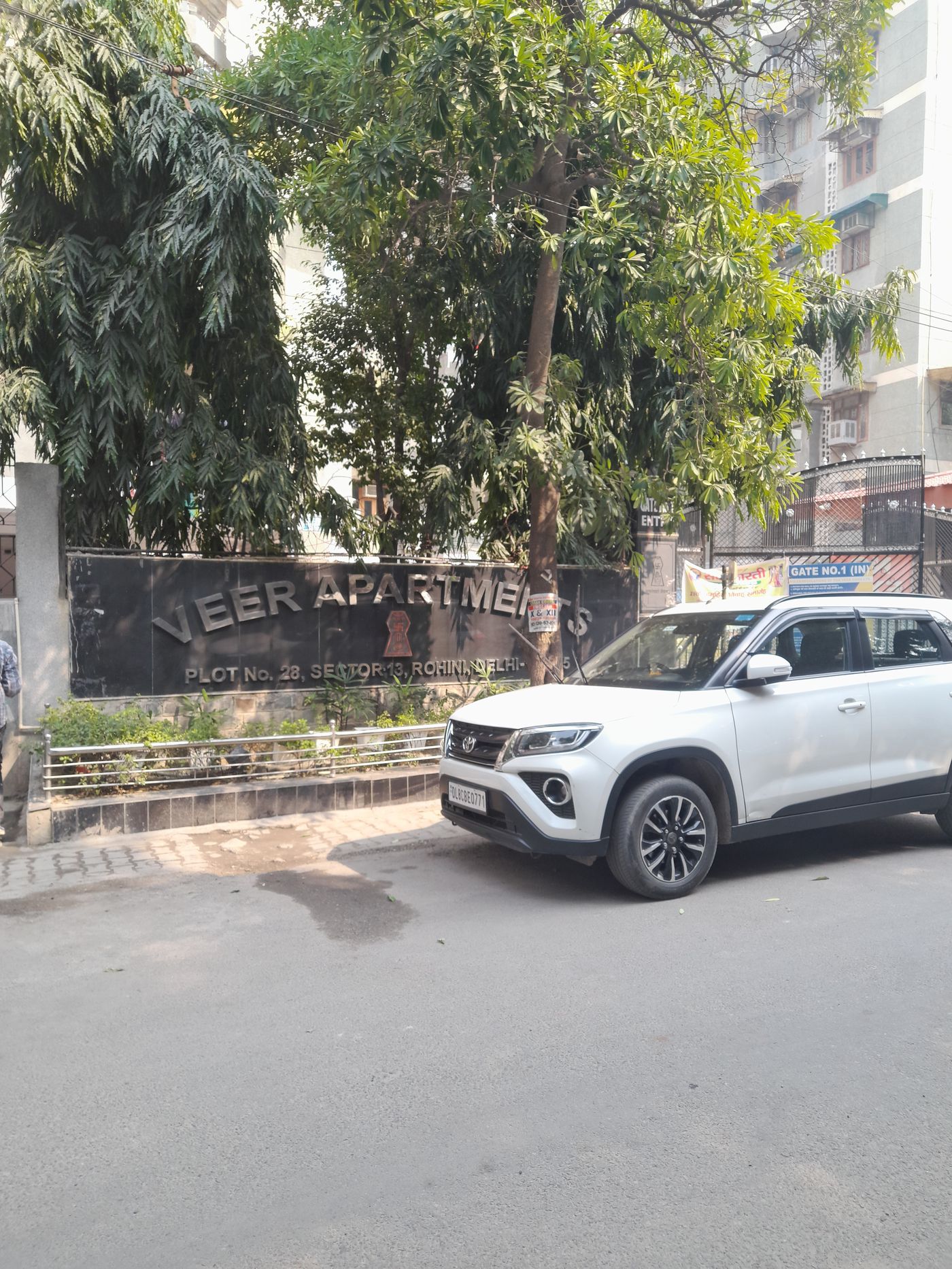 Lift Branding at Veer Apartments, Rohini, New Delhi photo 1