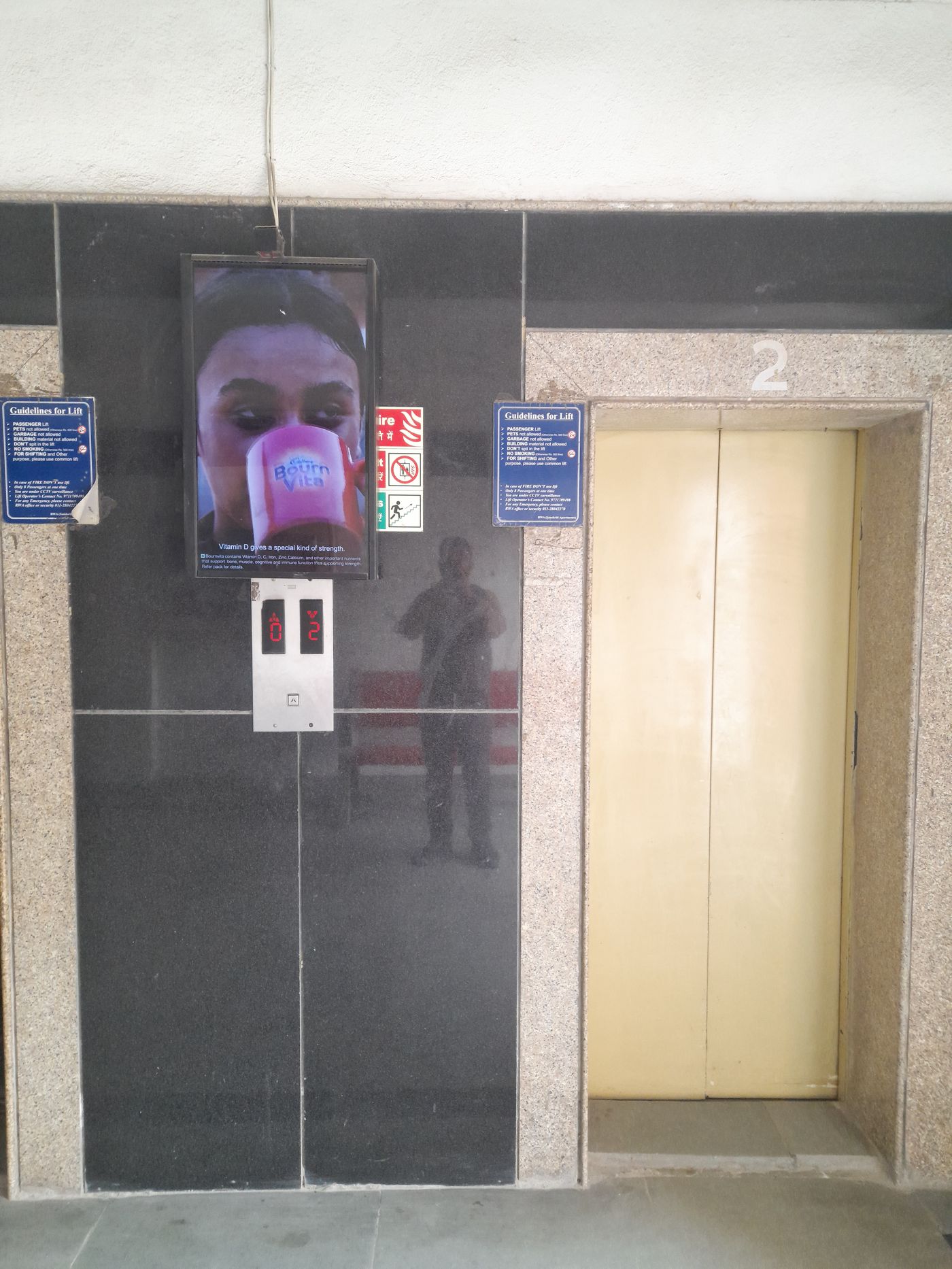 Lift Branding at Sanskriti Apartments, Sector 19, New Delhi photo 3