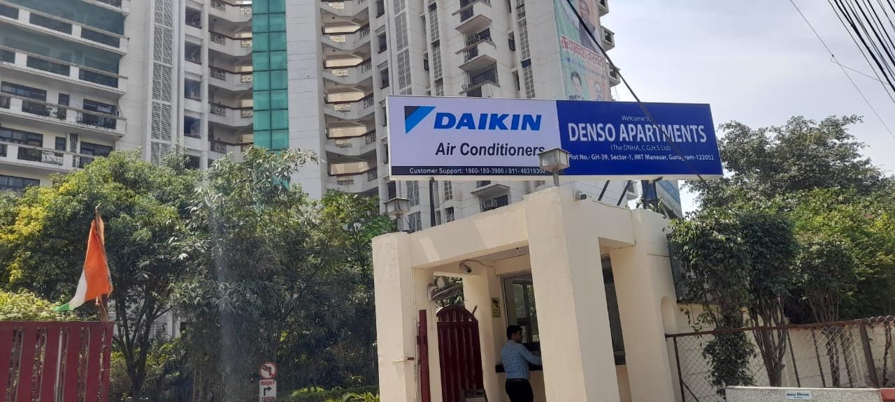 Lift Branding at Denso Apartment the Dnha , Manesar, Gurugram photo 2
