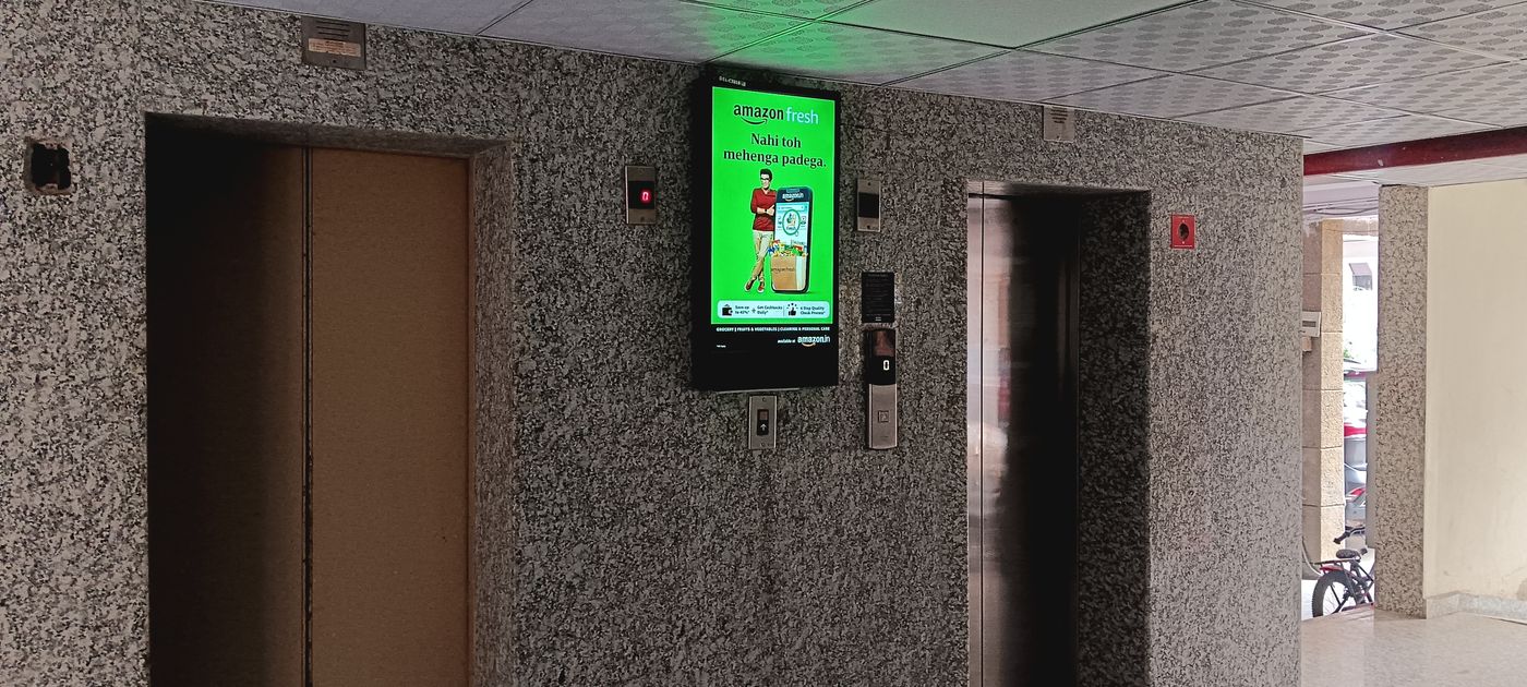 Lift Branding at Saraswati Apartment, I.p Extension, New Delhi photo 1