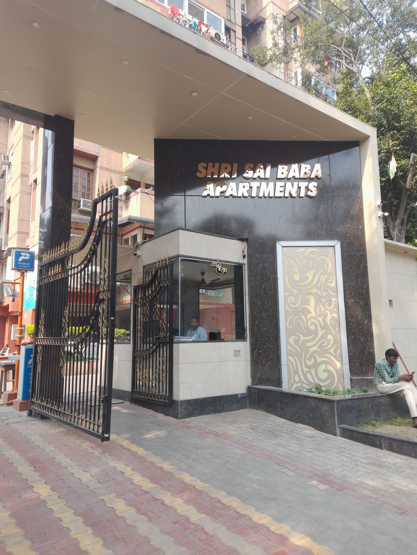 Lift Branding at Shri Sai Baba Apartment, Rohini, New Delhi photo 1