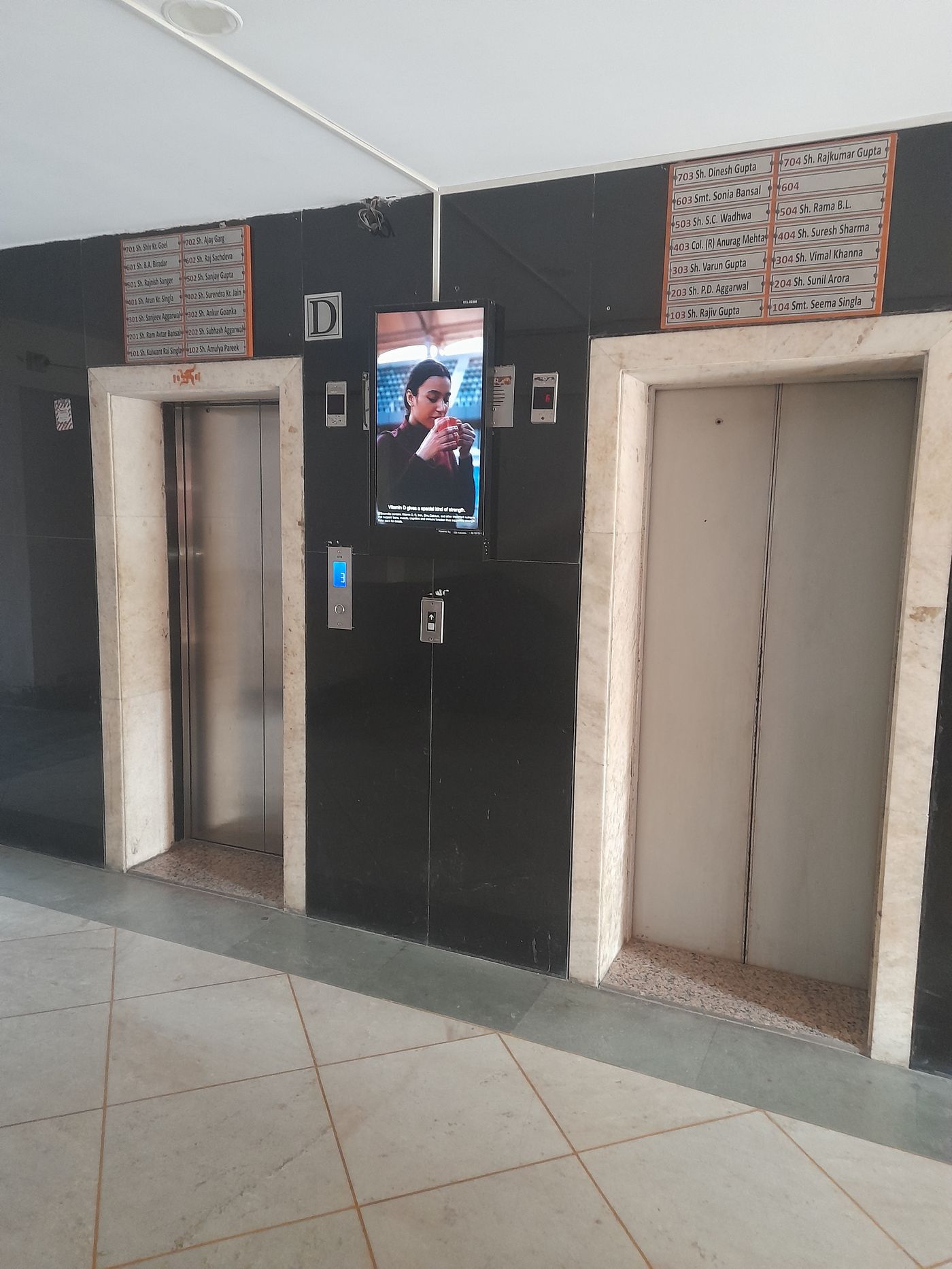 Lift Branding at Shri Sai Baba Apartment, Rohini, New Delhi photo 2