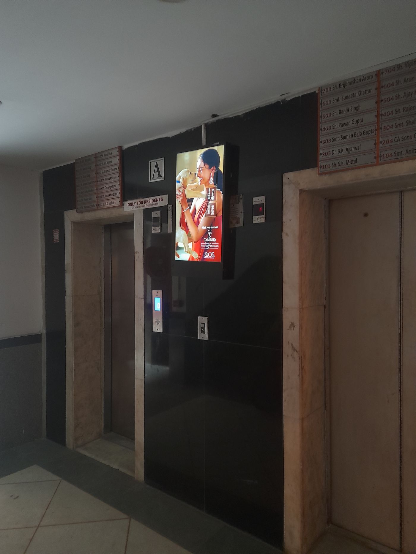 Lift Branding at Shri Sai Baba Apartment, Rohini, New Delhi photo 3
