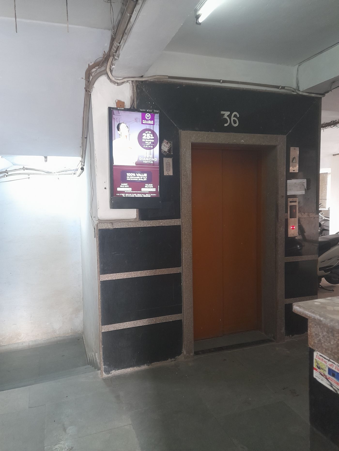 Lift Branding at Golf Link Residency, Sector 18b, New Delhi photo 2