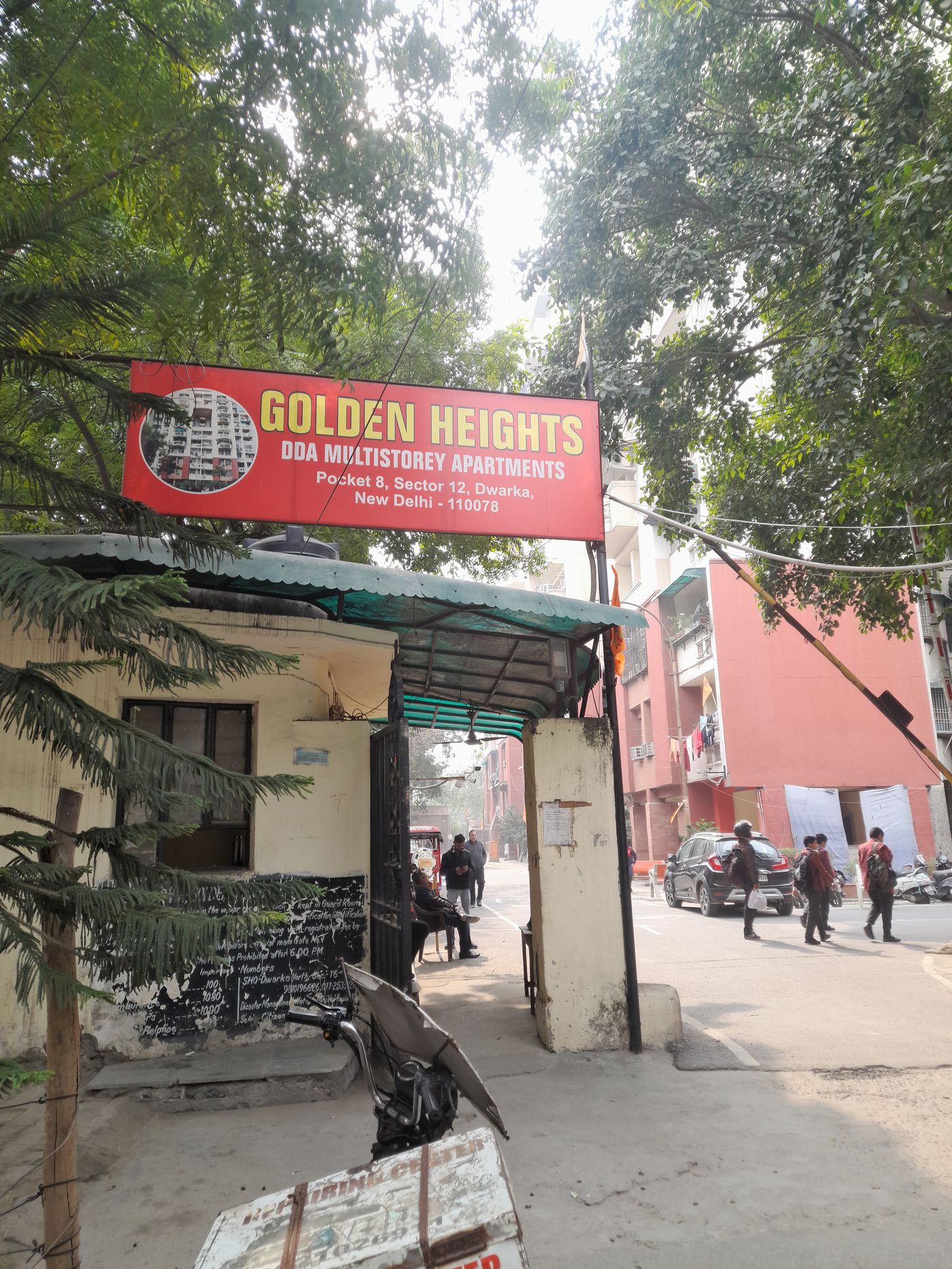 Lift Branding at Golden Heights, Sector 12, New Delhi photo 1