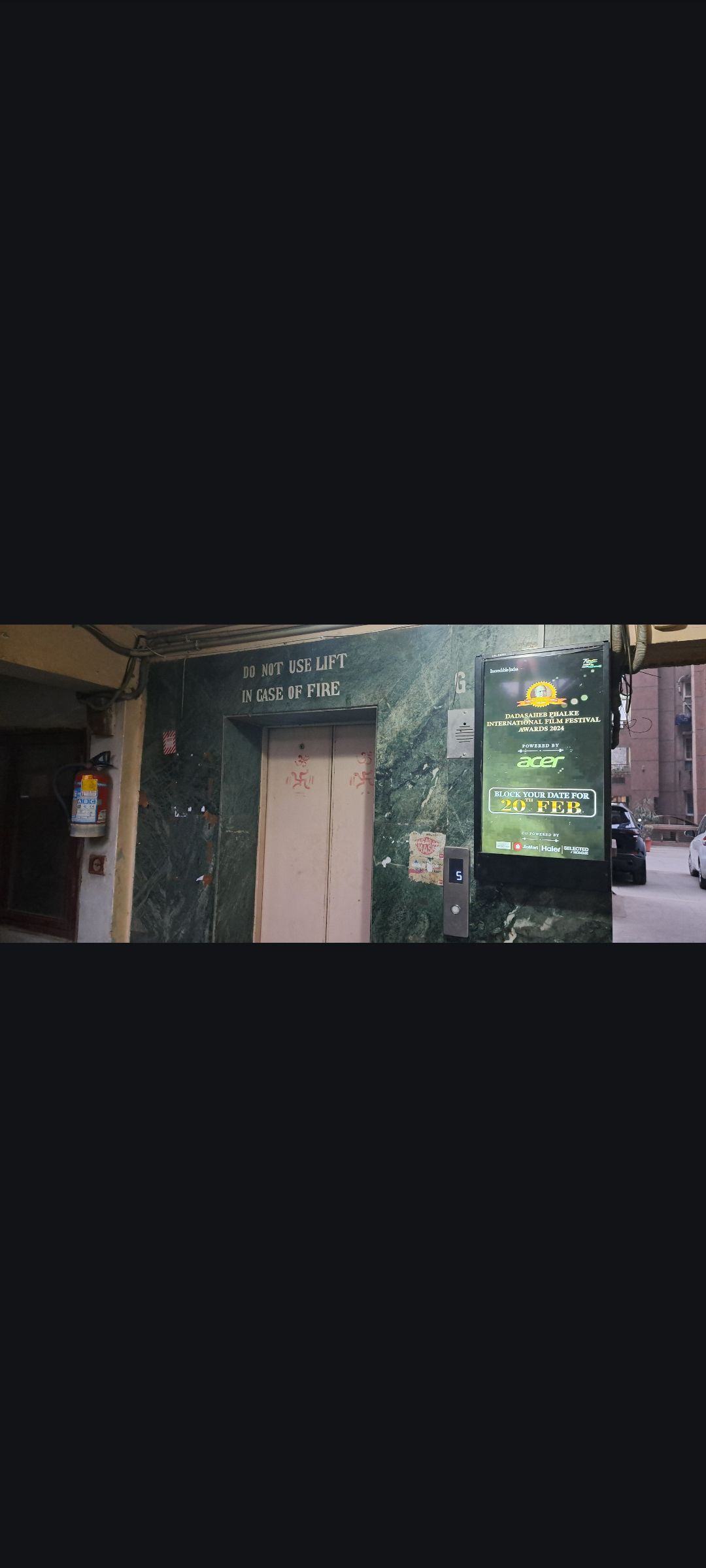 Lift Branding at The Mansingh Apartments, Gazipur, New Delhi photo 2