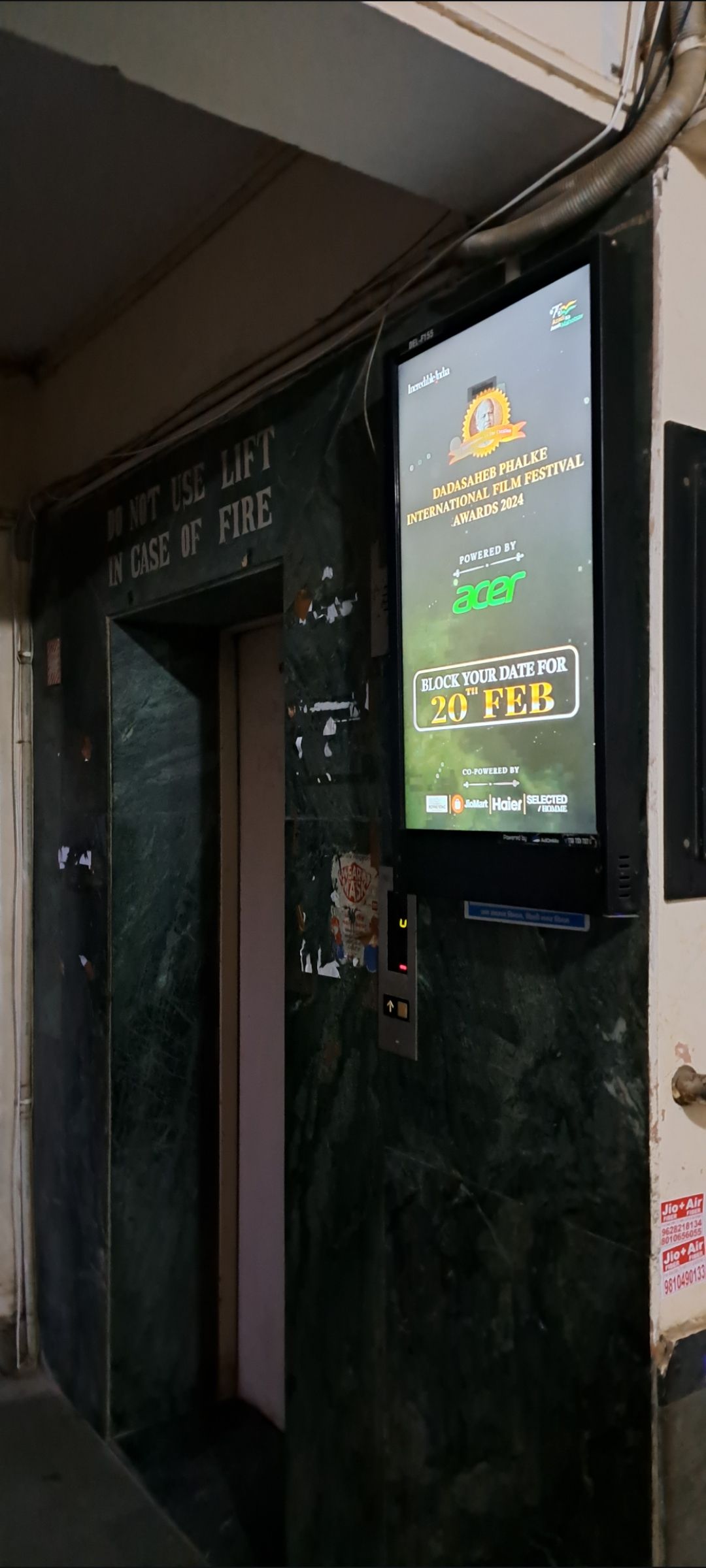 Lift Branding at The Mansingh Apartments, Gazipur, New Delhi photo 4