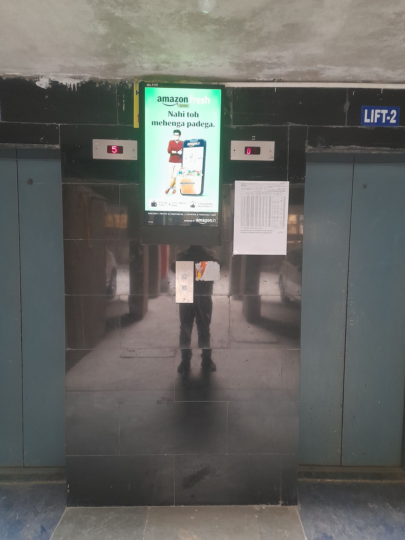 Lift Branding at Heritage Tower Sawan, Sector 3, New Delhi photo 4