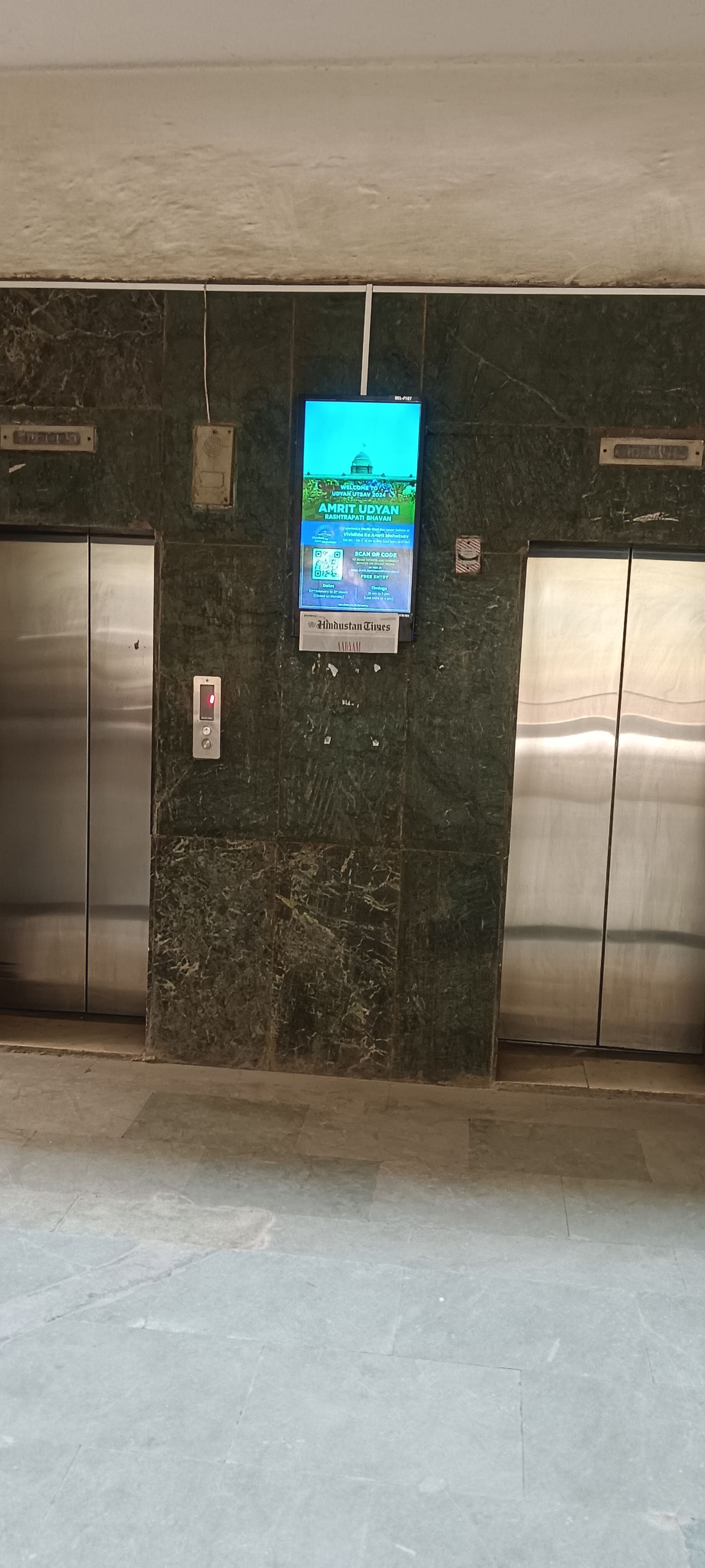 Lift Branding at Aditi Apartments, I.p Extension, New Delhi photo 2