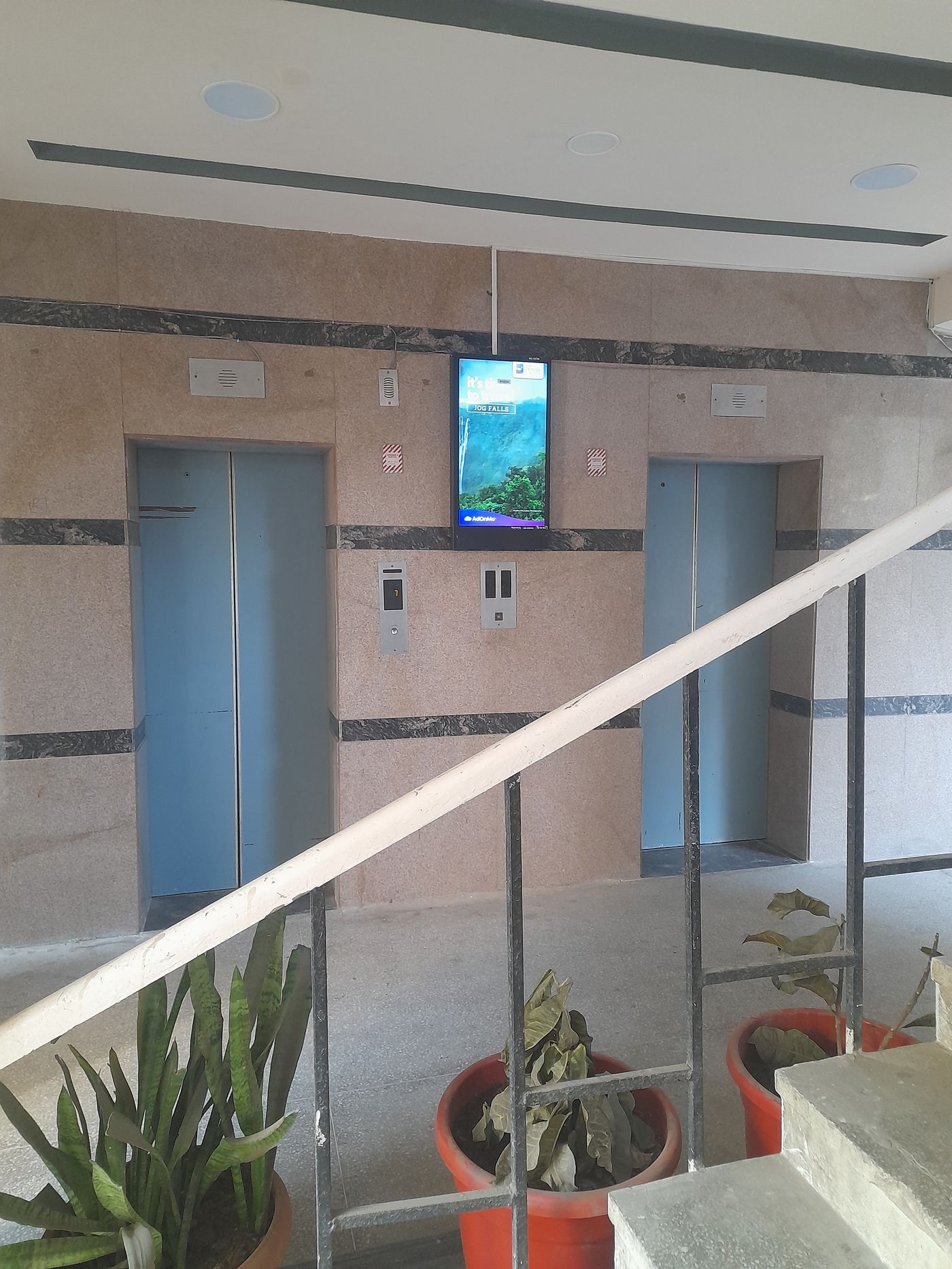 Lift Branding at Mahindra Apartments Ganga, Vikas Puri, New Delhi photo 2