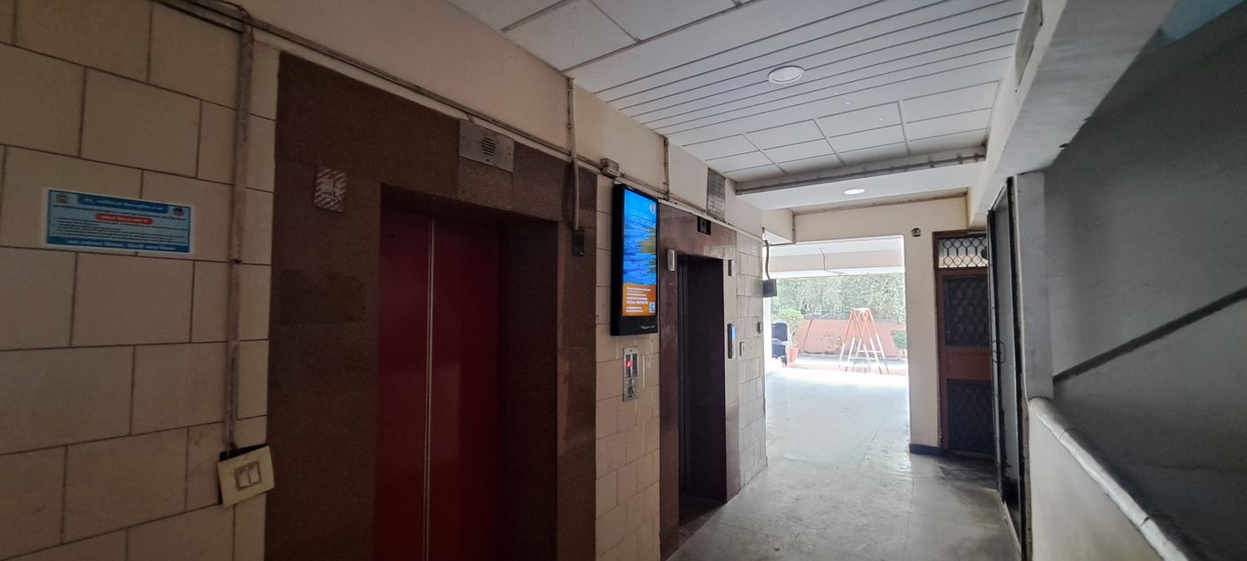 Lift Branding at Srm Apartments, I.p Extension, New Delhi photo 3