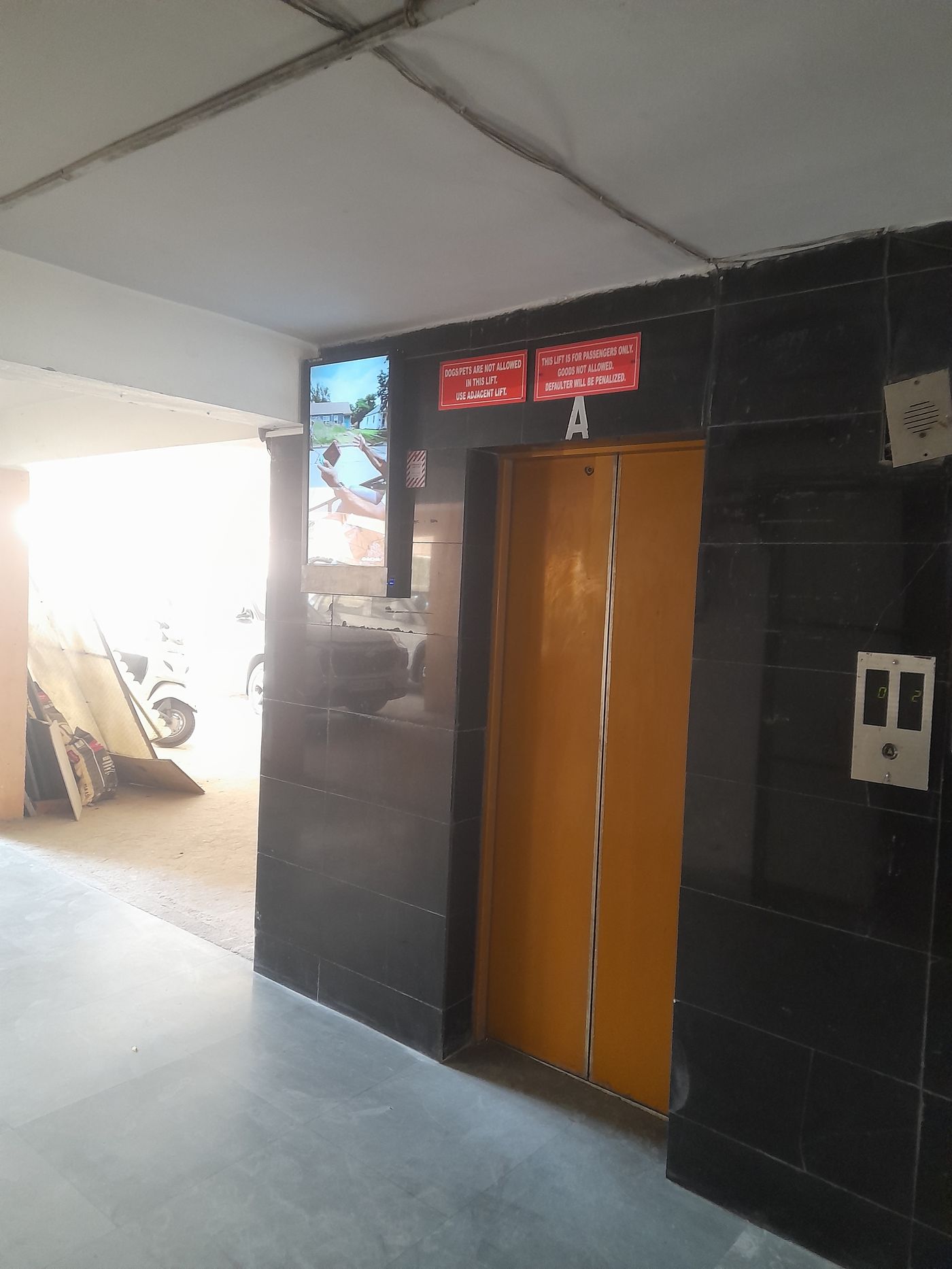 Lift Branding at Swami Dayanand Apartments, Sector 6, New Delhi photo 4