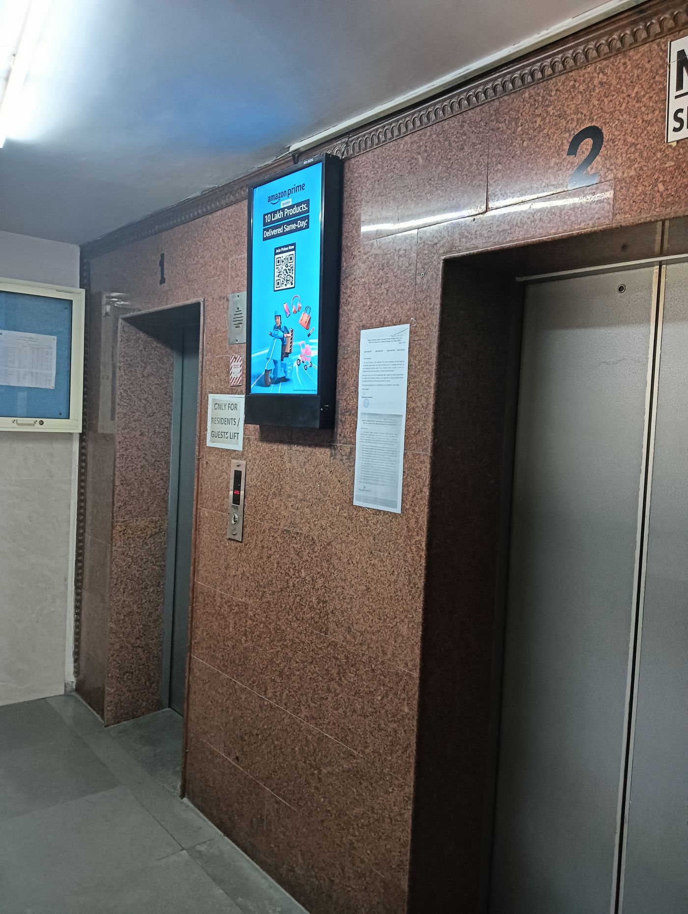Lift Branding at The Bharat Petroleum Bharat Apartments, Sector 18a, New Delhi photo 2