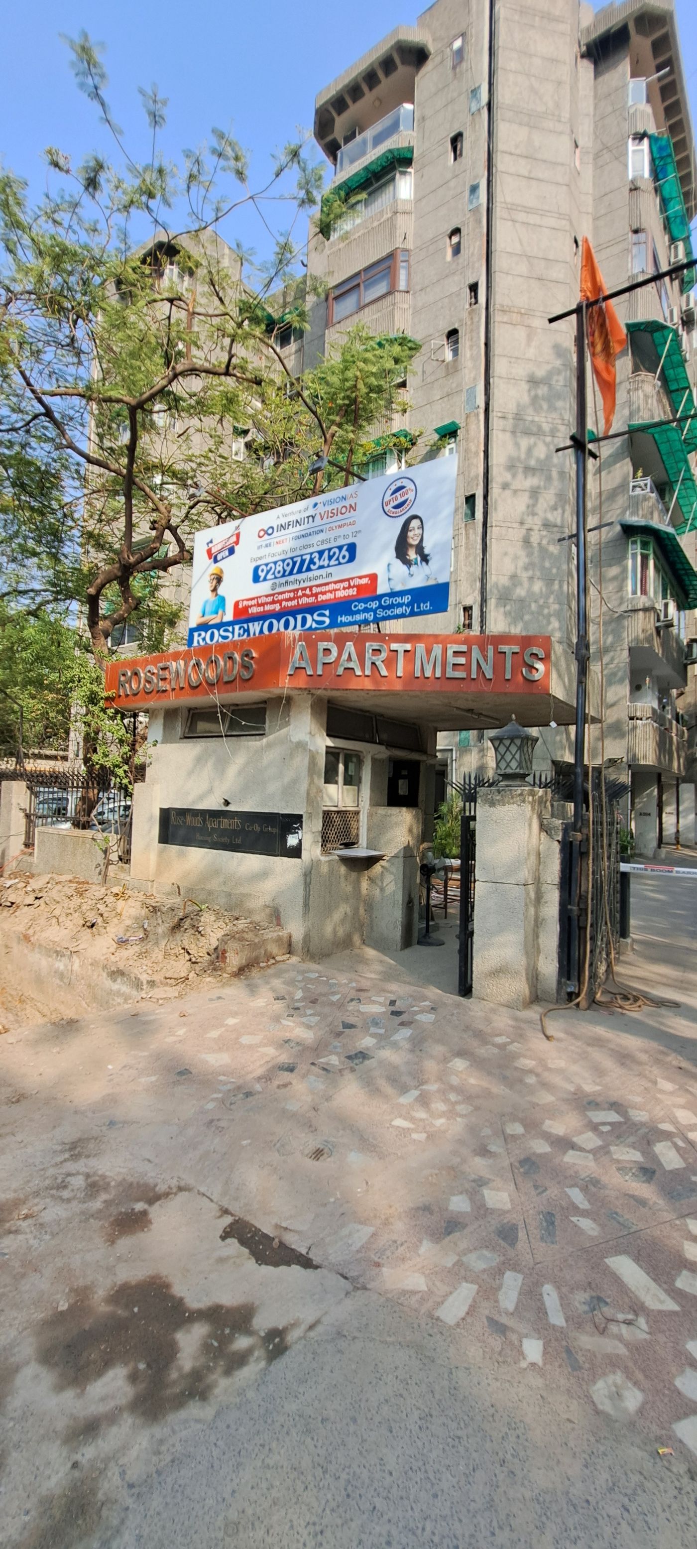 Lift Branding at Rosewood Apartment, Mayur Vihar, New Delhi photo 1