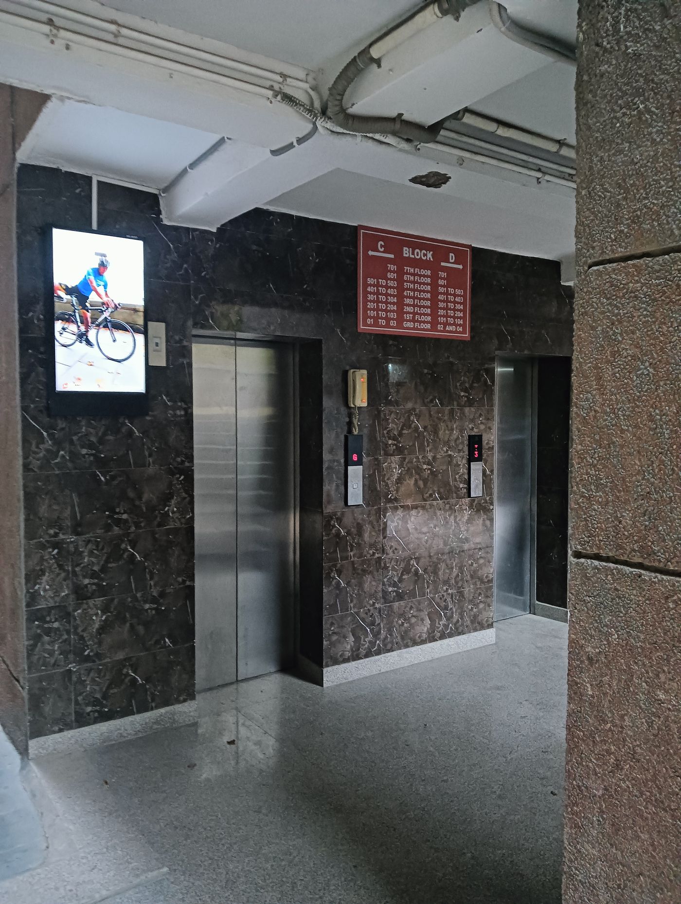 Lift Branding at Sanghamitra Apartments, Sector 4, New Delhi photo 2