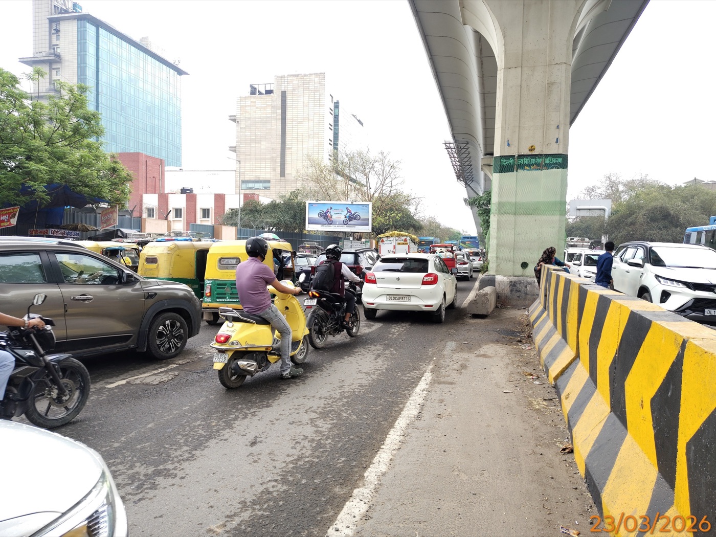 Unipole at Sector 5 Rithala Metro Station near Japanese Park / Adventure Island, New Delhi photo 1