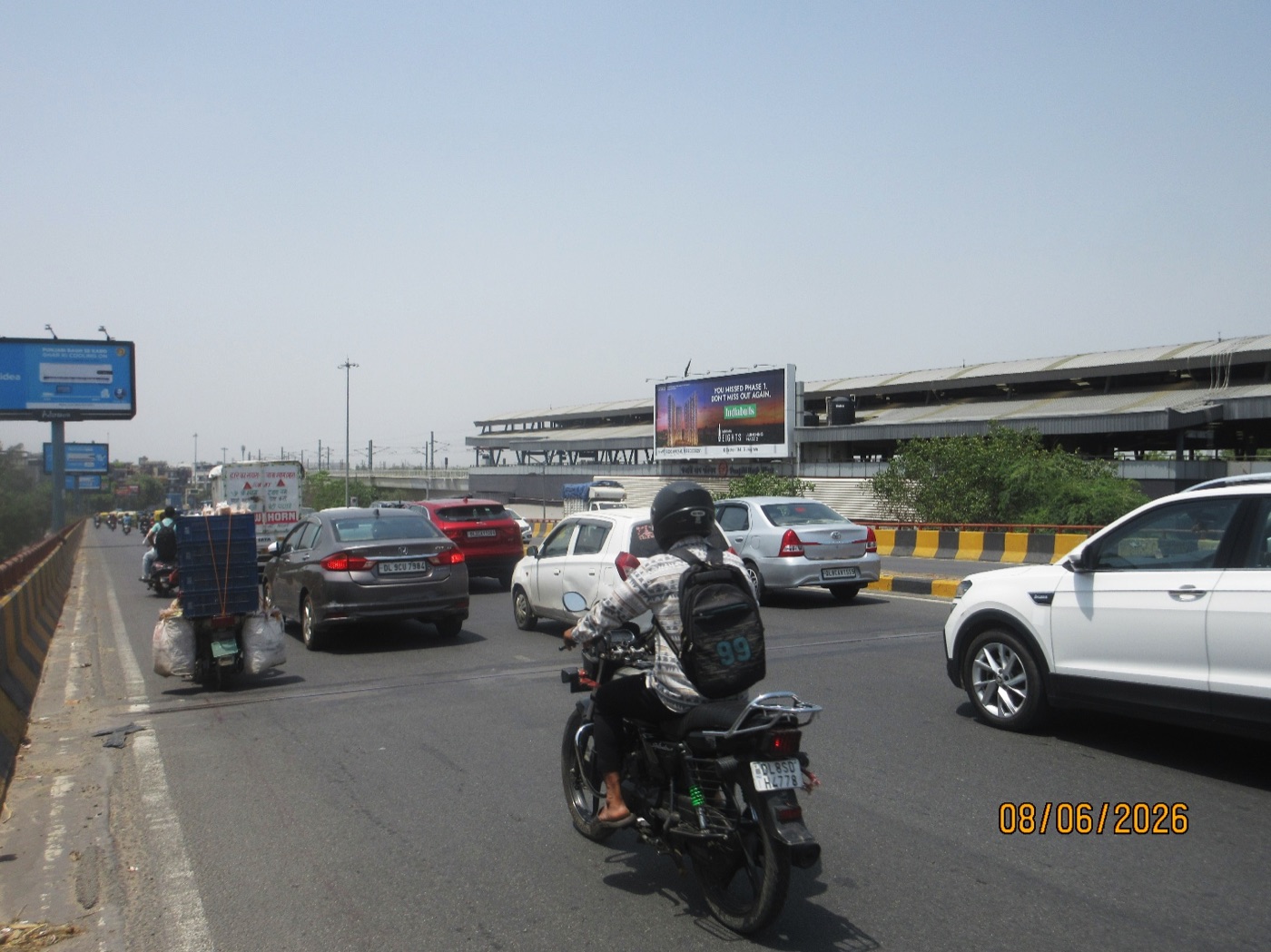 Billboard at Punjabi Bagh Flyover, New Delhi photo 1