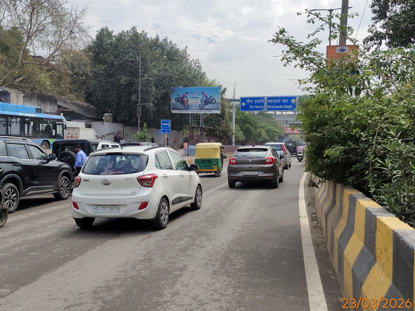 Unipole at Inder Lok Metro Station, New Delhi photo 1