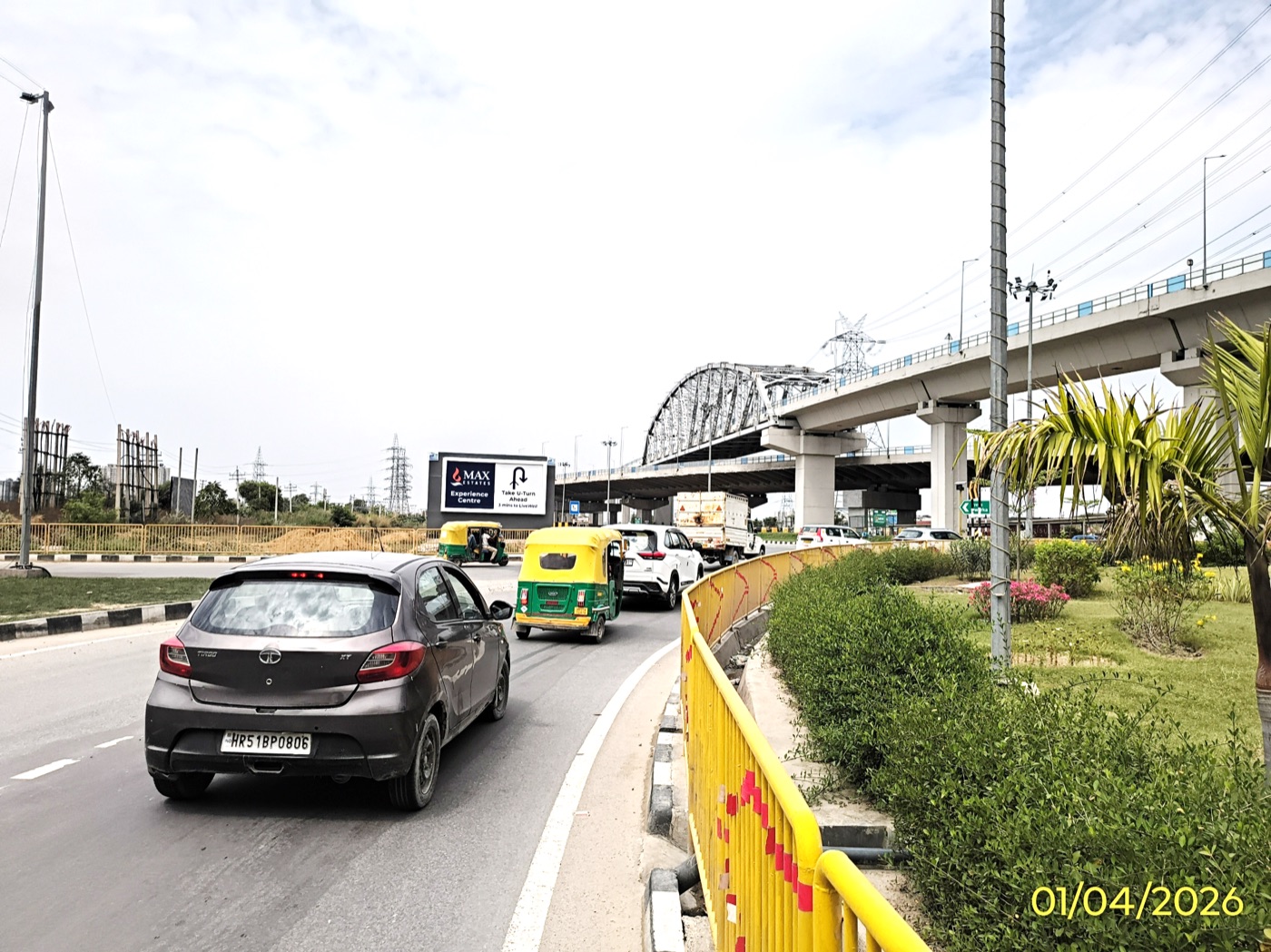 Billboard at Opposite. Elan Miracle Mall, Gurugram photo 1