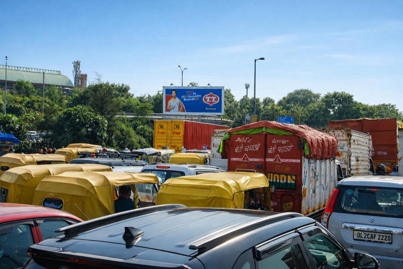 Unipole at Kashmere Gate 6 Metro Station, New Delhi photo 1