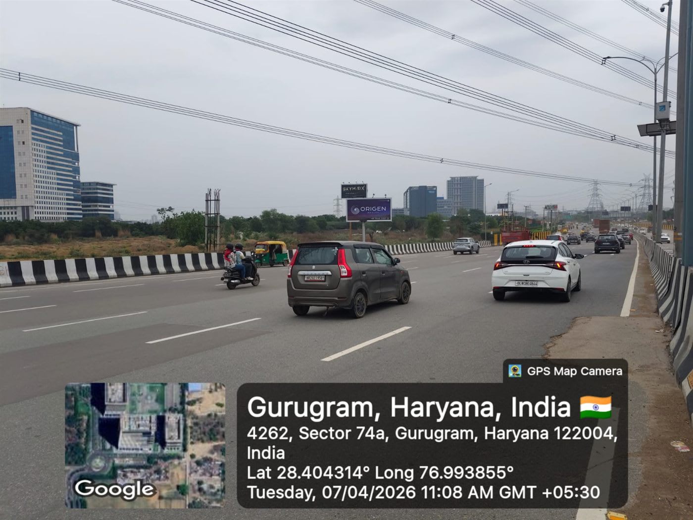 Unipole at Southern Peripheral Road at DLF Corporate Greens, Sector 74a, Gurugram photo 1