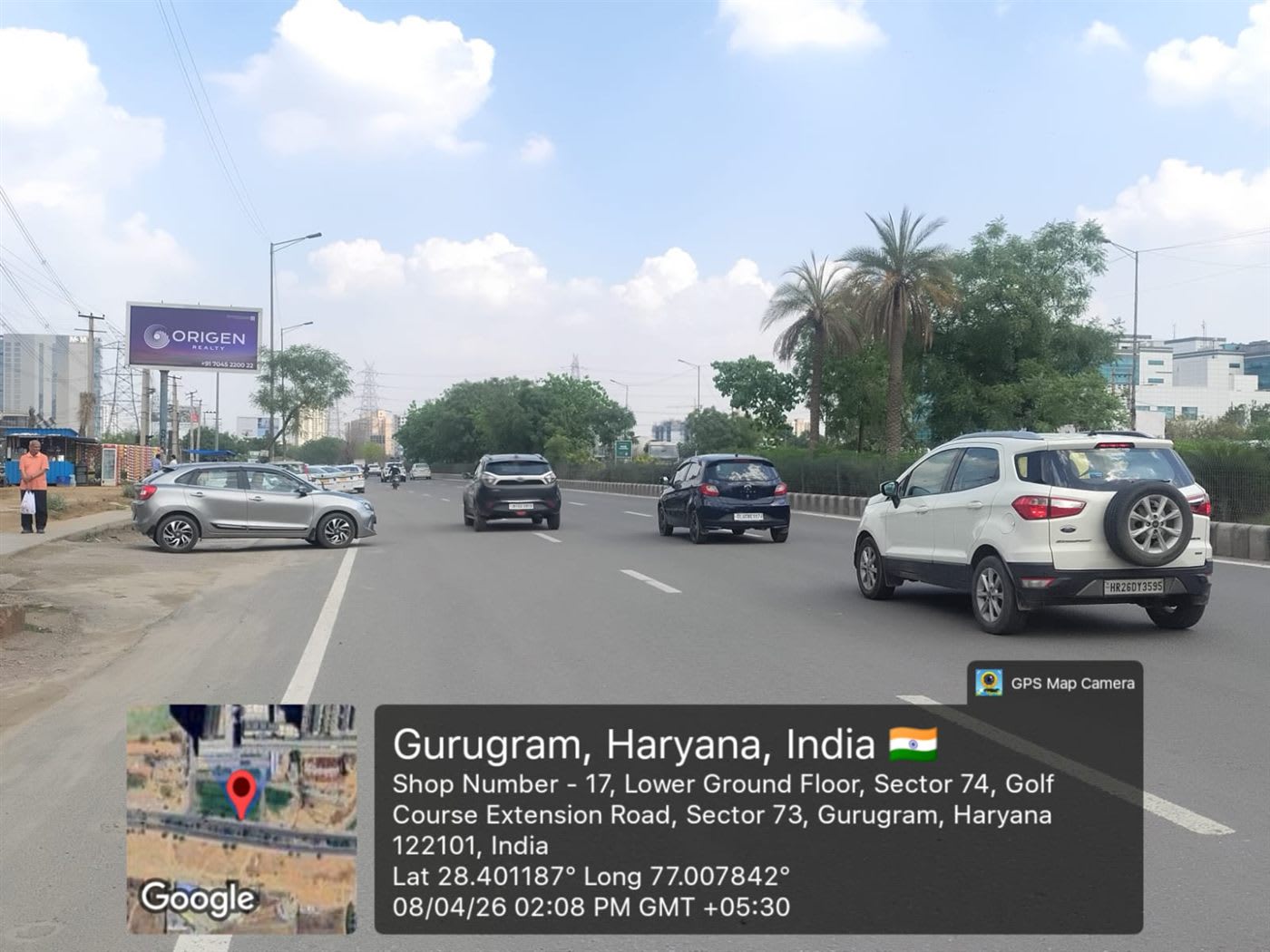 Unipole at Southern Peripheral Road at M3M Cornerwalk, Sector 75, Gurugram photo 1