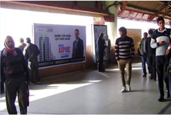 Metro Panel at Sarita Vihar Metro Station, Violet Line, New Delhi photo 1